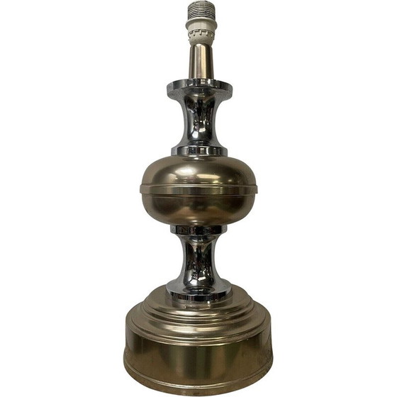 Image 1 of Vintage barber lamp in chrome and metal, 1970