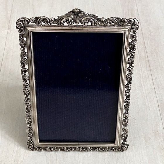 Image 1 of Florentine Silver 800 Photo Frame