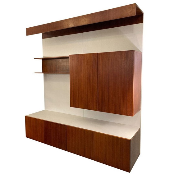 Image 1 of Mobiletto da parete vintage in legno, Germania 1970