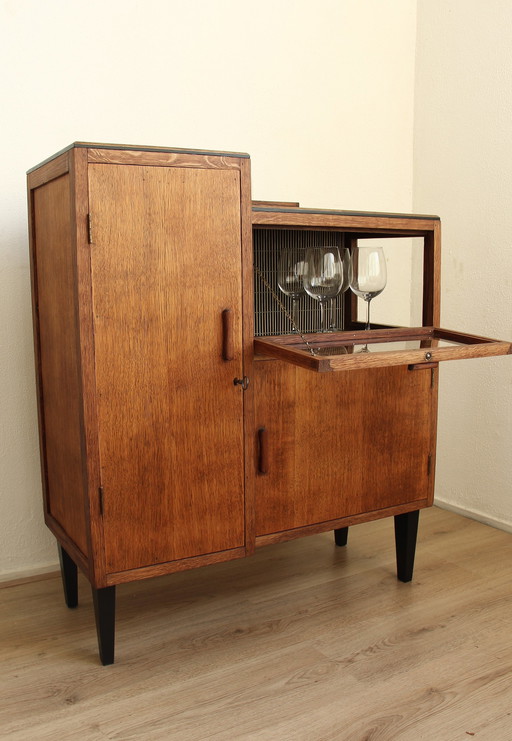 Vintage Art Deco Oak Cabinet | Studio Refurbishments