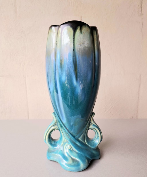 Thulin art deco decorative vase