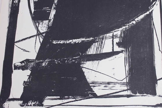 Image 1 of Lithographie de l'artiste suisse Bernd Völkle 1963