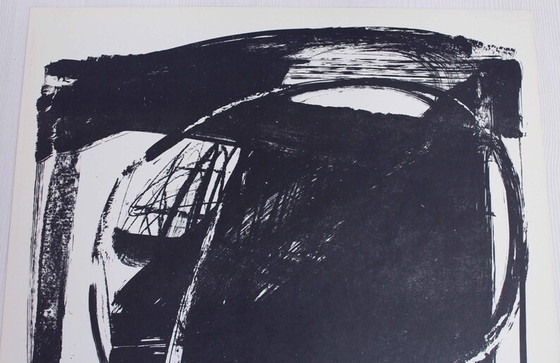 Image 1 of Lithographie de l'artiste suisse Bernd Völkle 1963