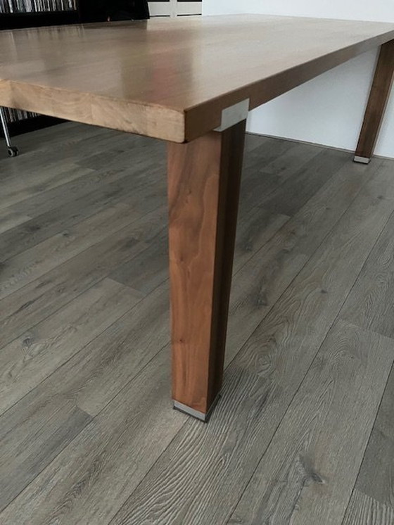 Image 1 of Tavolo da pranzo design Hans Daalder in acciaio