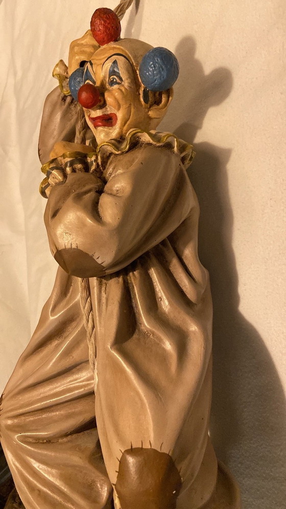 Image 1 of Hanging Clown 🤡 By Jun Asilo Signed (1996)