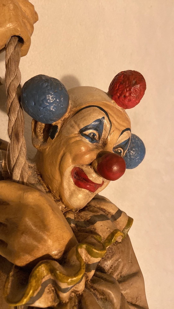 Image 1 of Hanging Clown 🤡 By Jun Asilo Signed (1996)