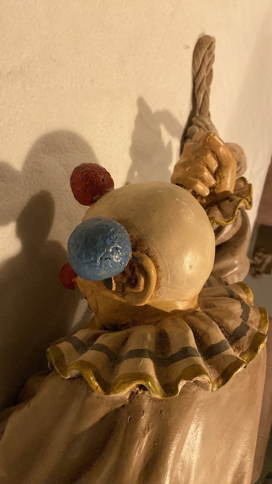 Image 1 of Hanging Clown 🤡 By Jun Asilo Signed (1996)