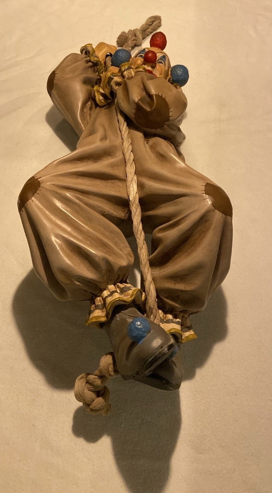 Image 1 of Hanging Clown 🤡 By Jun Asilo Signed (1996)