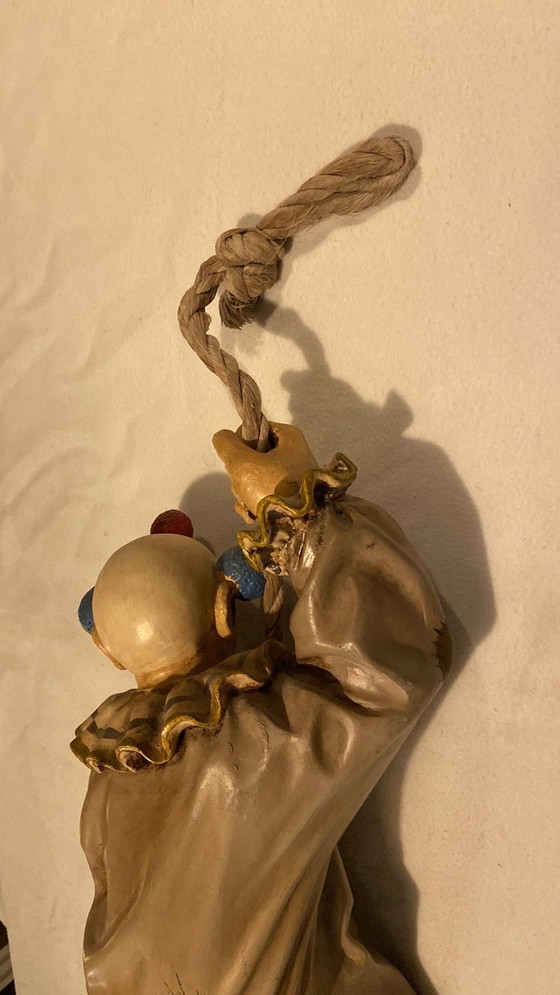 Image 1 of Hanging Clown 🤡 By Jun Asilo Signed (1996)