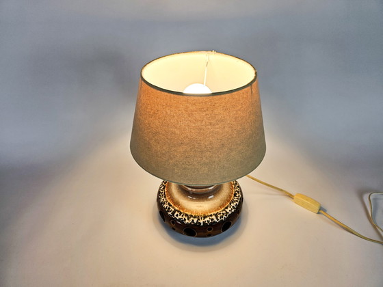 Image 1 of Herda lighting - table lamp - Fat Lava - ceramic - 70's