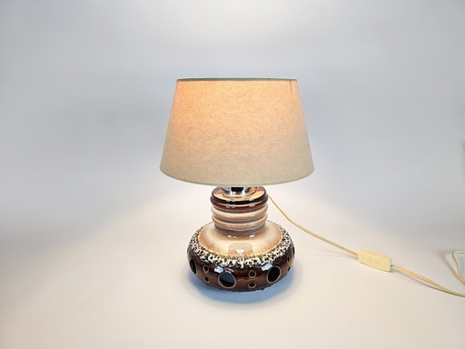 Herda lighting - lampe à poser - Fat Lava - céramique - années 70