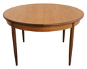 G-Plan table ronde à rallonge 'Glapwell' vintage