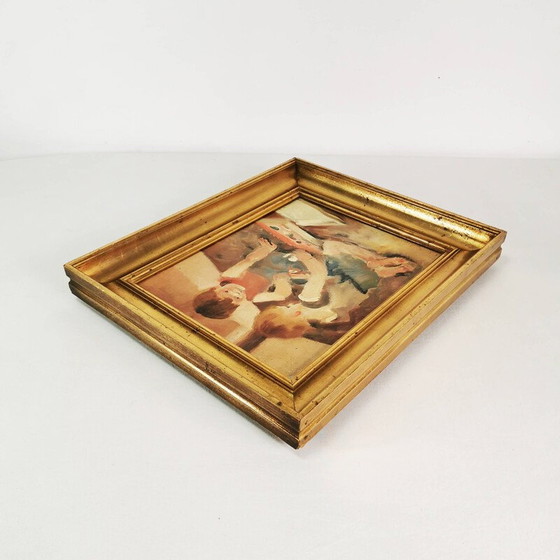 Image 1 of Vintage oil painting by Carl Gustav Ludvig Jacobsen, Denmark