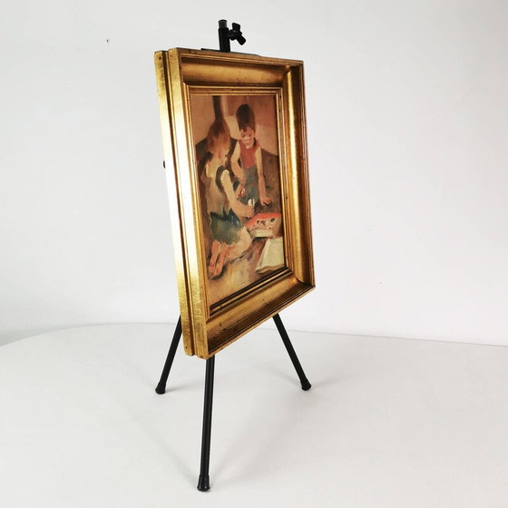 Image 1 of Vintage oil painting by Carl Gustav Ludvig Jacobsen, Denmark