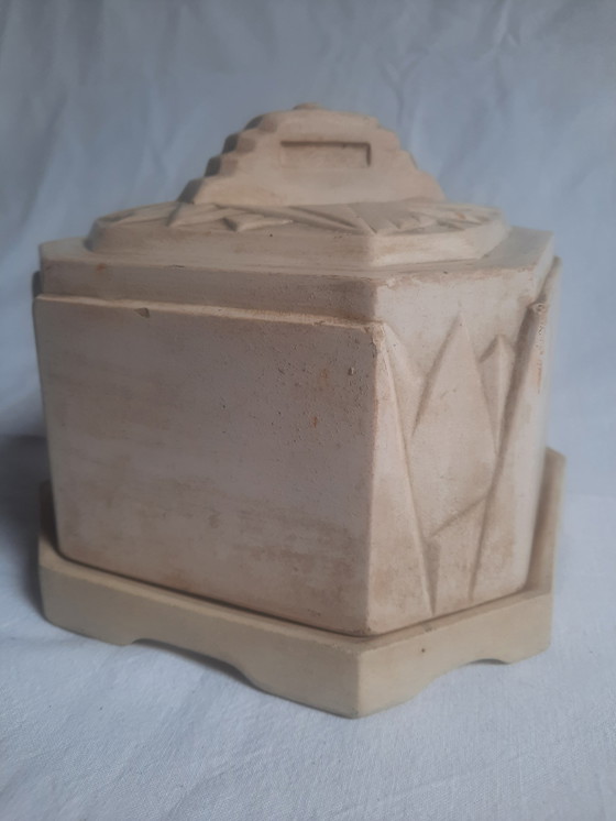 Image 1 of Art Deco butter dish Froga Lux