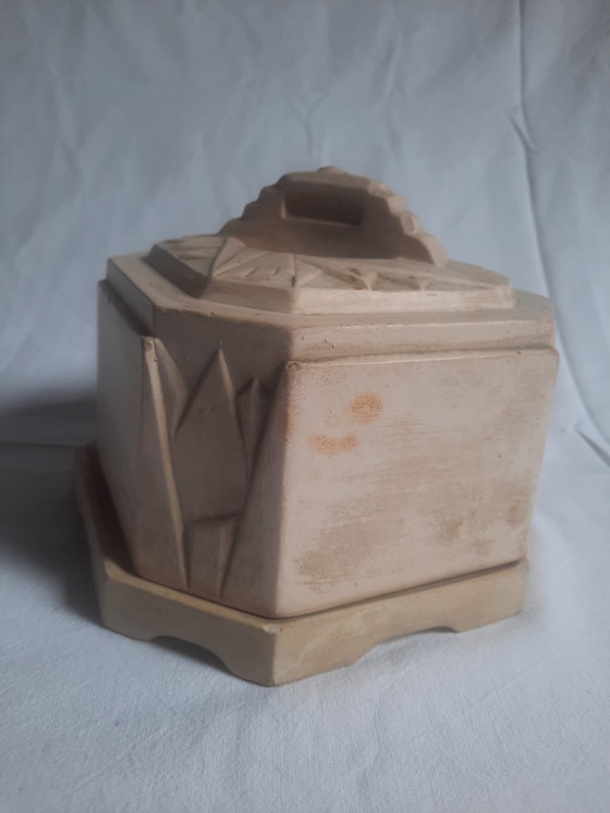 Image 1 of Art Deco butter dish Froga Lux