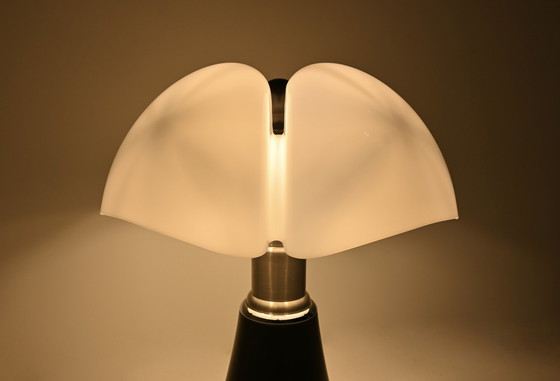Image 1 of Black Pipistrello Table Lamp By Gae Aulenti For Martinelli Luce, 1960S