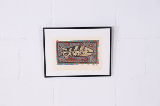 Sérigraphie d'Eric Toebosch W16