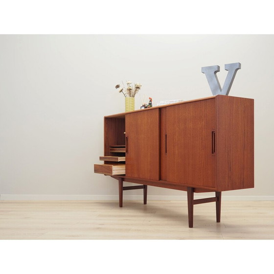 Image 1 of Credenza alta vintage in teak, Danimarca anni '60