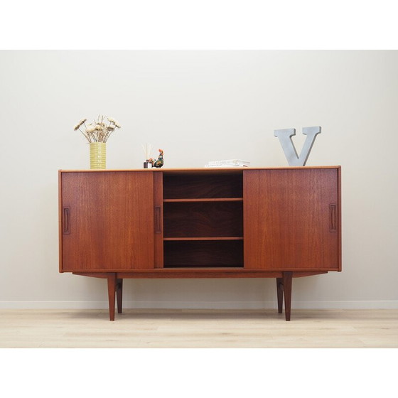 Image 1 of Credenza alta vintage in teak, Danimarca anni '60