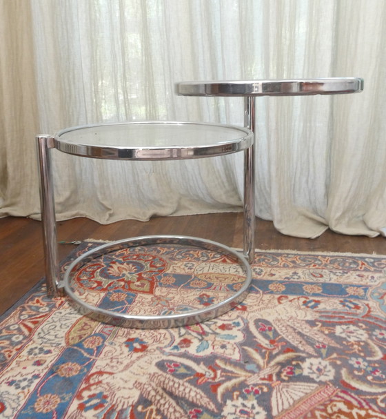 Image 1 of Leitmotiv Swifel table chrome