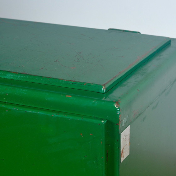 Image 1 of Industrial Iron Cabinet, 1960S
