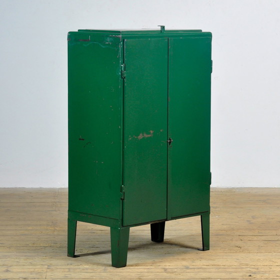 Image 1 of Industrial Iron Cabinet, 1960S