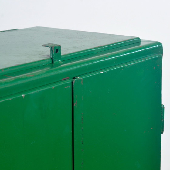 Image 1 of Industrial Iron Cabinet, 1960S