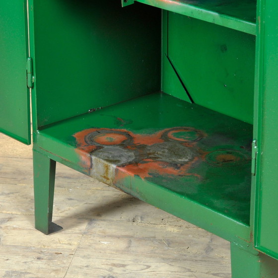 Image 1 of Industrial Iron Cabinet, 1960S