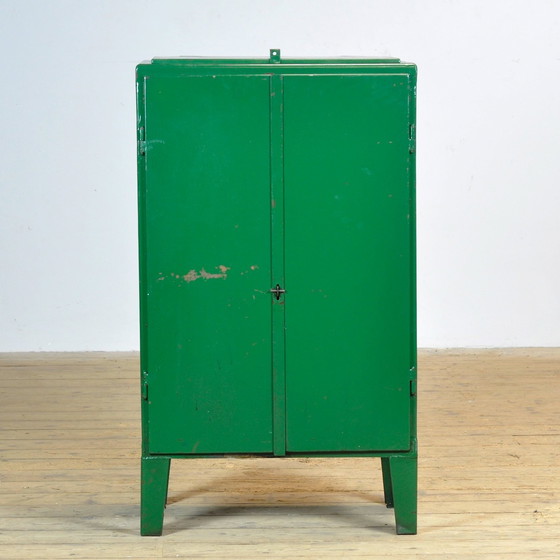 Image 1 of Industrial Iron Cabinet, 1960S