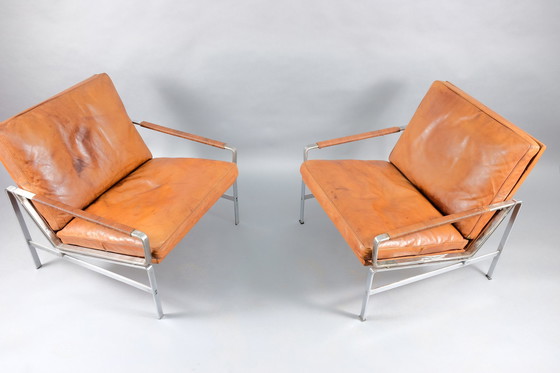 Image 1 of Armchairs by Preben Fabricius & Jørgen Kastholm for Kill International, 1960s, set of 2