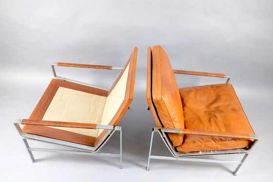 Image 1 of Armchairs by Preben Fabricius & Jørgen Kastholm for Kill International, 1960s, set of 2