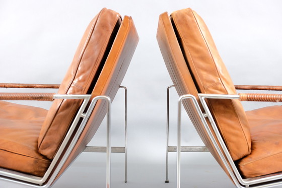 Image 1 of Armchairs by Preben Fabricius & Jørgen Kastholm for Kill International, 1960s, set of 2