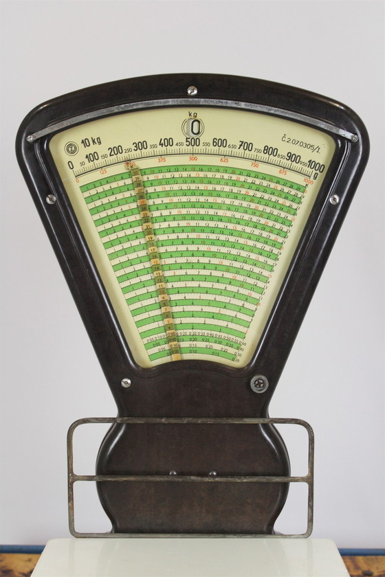 Image 1 of Large Bakelite Grocery Scale, 1930S