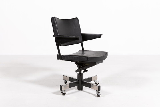 Image 1 of Gispen Desk Chair Model 1637 By A.R. Cordemeyer