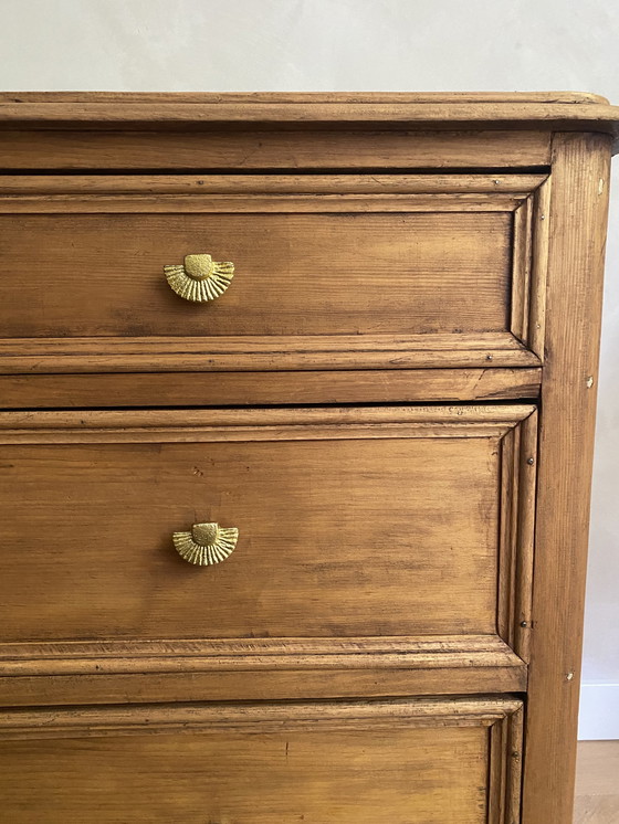 Image 1 of Antique Wooden Chest of Drawers