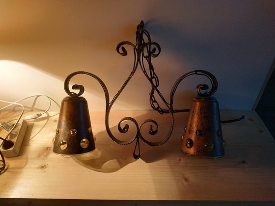 Image 1 of Lampade di design in stile brutalista anni '60 di Nanny Still Mc Kinney 