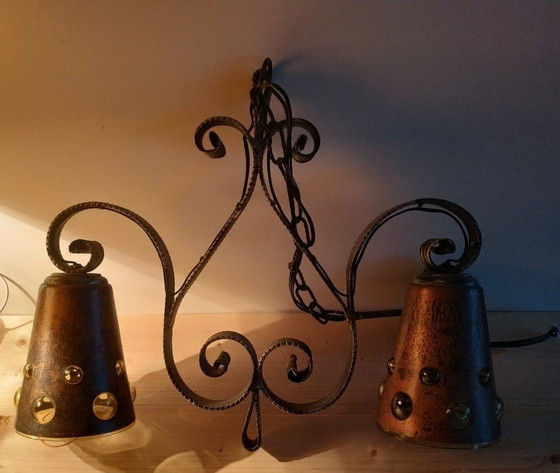 Image 1 of Lampade di design in stile brutalista anni '60 di Nanny Still Mc Kinney 