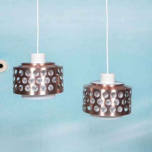 Space age pendant lamps 1960s/70s, Swedish light pendant