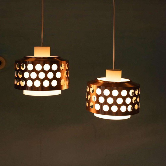 Image 1 of Space age pendant lamps 1960s/70s, Swedish light pendant