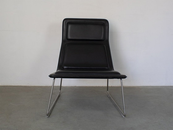 Image 1 of 2X Cappellini Low Pad Armchair Design Jasper Morrison