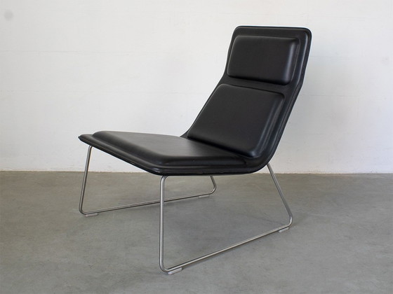 Image 1 of 2X Cappellini Low Pad Armchair Design Jasper Morrison