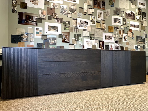 Sideboard, Wall Unit Custom | Oak Stained