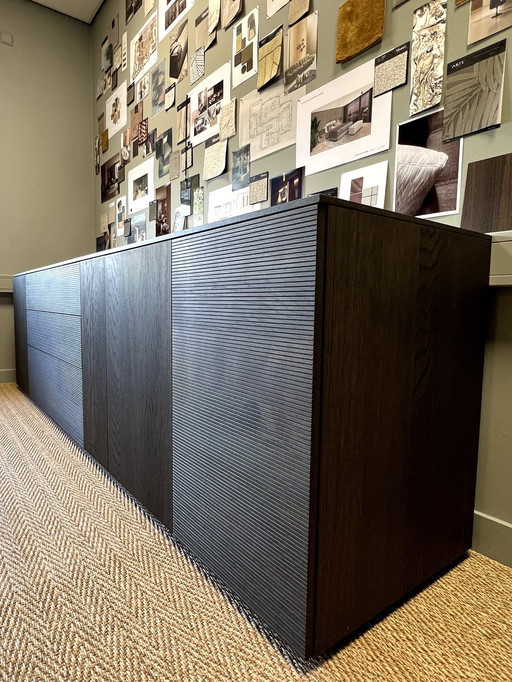 Sideboard, Wall Unit Custom | Oak Stained