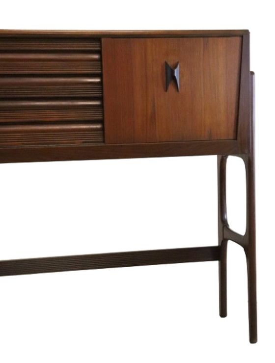 Image 1 of Elliots of Newbury bar cabinet sideboard 'Sproxton' vintage