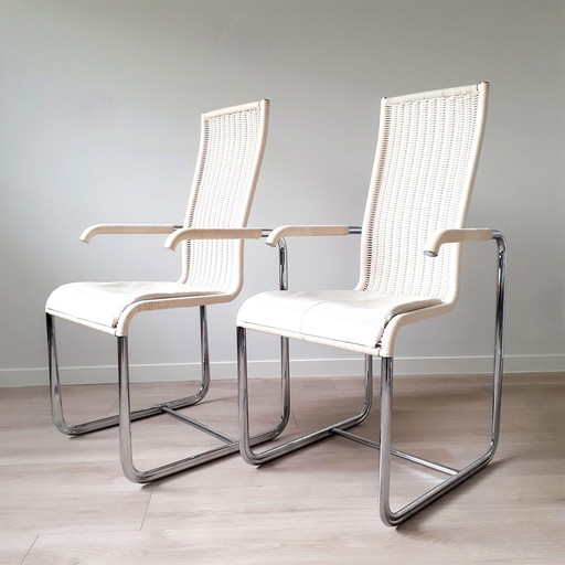 6x chaises Tecta d'Axel Bruchhauser