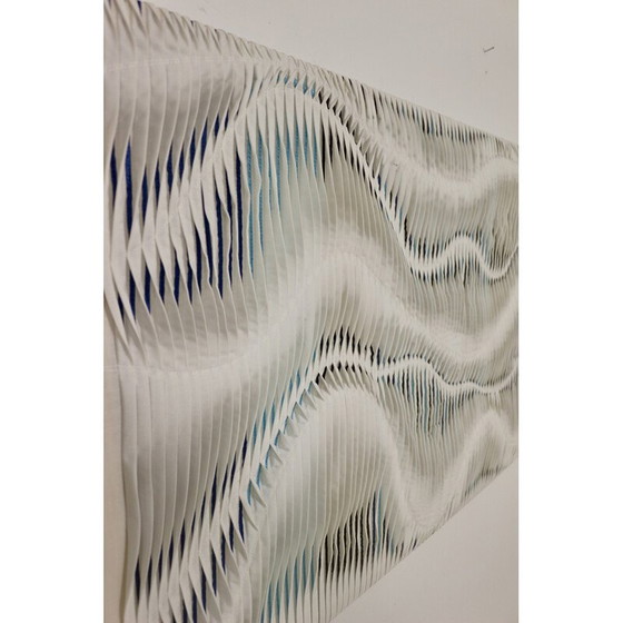 Image 1 of Vintage textured painting with relief effect