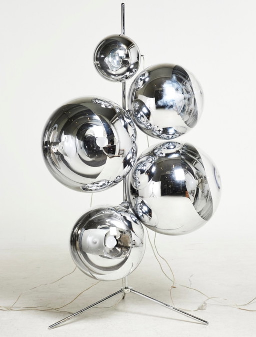 Tom Dixon Mirror Ball Stand lamp