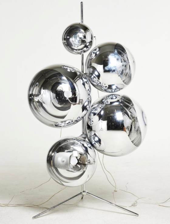 Image 1 of Tom Dixon Mirror Ball Stand lamp