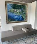 Lensvelt AVL Glyder Large avec dossier, pouf et accoudoir Glyding